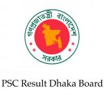 PSC Result Dhaka Board