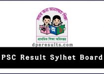 PSC Result Sylhet Board