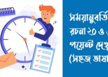 সময়ানুবর্তিতা রচনা