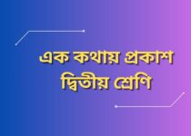 one word expression class 2